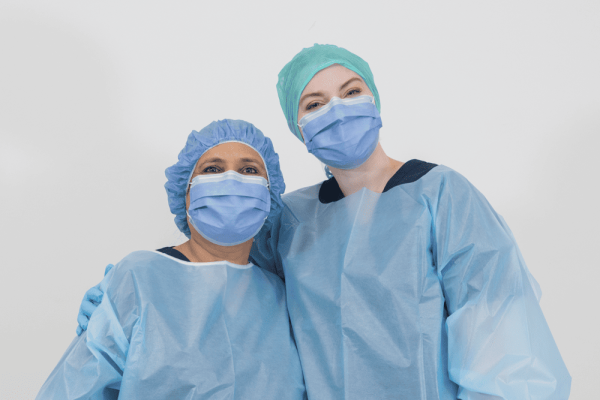 Overhead Protective Film Gown 